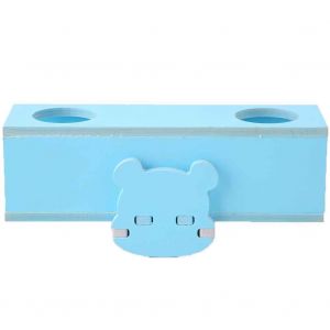 Hjlian Jouet En Plastique Bleu Pour Hamster Et Lapin, Decoration Pour Petits Animaux - Neuf