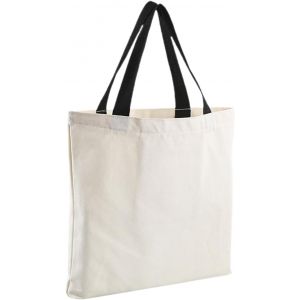 MEVRONISSHOP-Sac &agrave; Main en Toile Blanche, &agrave; Bandouli&egrave;re et Provisions R&eacute;utilisable pour Shopping, Voyages et Sport - 35 x 40 cm - Neuf
