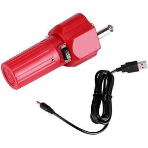 Ulteronixshop-DC 5V Moteur Electrique Barbecue Tourne Broche Barbecue 6.5mm avec C&acirc;ble USB 1m - Neuf