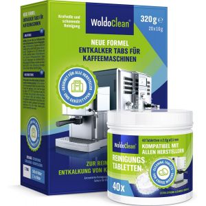 CHECARZHN--NO1-Set De Nettoyage Pour Cafetière - 20X Pastilles Détartrantes & 40X Pastilles De Nettoyage - Neuf