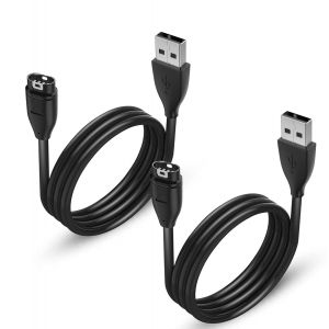 Chargeur Pour Garmin Montre Forerunner 55 255 245 265 935 945 955 965, Fenix 6 6s 6x Pro 7 7s 7x 5 5s 5x, Approach S10 S40 S60,Vivoactive 3 4 4s, Vivomove 3 3s, Vivosport, Instinct, Chargeur Garmin - Neuf