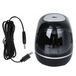 Taille-crayon electrique, coupe-crayon automatique, fournitures scolaires, papeterie, outils de peinture, noir - Neuf