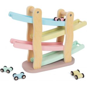 KAJGL-Circuit À Billes En Bois-Jouet De Voiture En Bois Pour Petits Enfants-Cadeau À Partir De 1,2,3,4 - Neuf