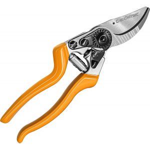 NouvelHorizonstore-S&eacute;cateur Ciseaux de Jardin Professionnel pour Gauchers. S&eacute;cateur forg&eacute; Lame franche. Coupe Bypass. Poign&eacute;es Ergonomiques - Neuf