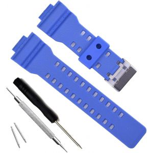 My Time Olibopo Natural Resin Replacement Watch Band Strap For Casio Mens G-Shock Gd120/Ga-100/Ga-110/Ga-100c - Neuf