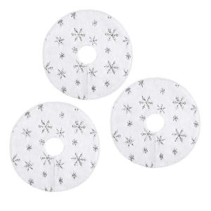 Jupe de sapin de No&euml;l Mini jupe de sapin de No&euml;l Jupe de sapin de No&euml;l blanche Jupe de sapin de No&euml;l blanche avec coussin sapin enneig&eacute; - Neuf