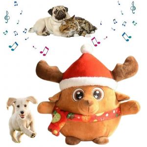 Jouet en peluche pour animal de compagnie actif et mobile, jouet interactif pour chien parlant et mobile - Neuf
