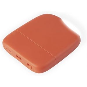 - Ice-Powerbank - Batterie Externe 5000 Mah Avec Lumi&egrave;re Tactile Int&eacute;gr&eacute;e Adapt&eacute;e &Agrave; Tous Les Smartphone Iphone,Samsung,Huawei,Xiaomi,Lg,Tablette En Plastique Recycl&eacute; Certifi&eacute; Grs - Orange - Neuf