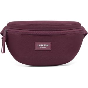 KALANKA-Larkson Sac Banane Femme & Homme Rouge - Finn - Sacoche de Ceinture pour Festival, Voyage & Sport - Petit Sac à Main Fashion - Déperlant - Neuf