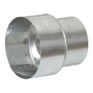 Manchon de r&eacute;duction sans bride de 120 mm femelle &agrave; 100 mm masculin Holzkraft VSB120100 - Neuf