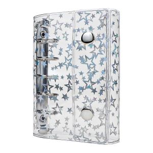 A8 Budget Binder Protecteur de coque de cahier rechargeable avec 2 boutons-pression - Neuf