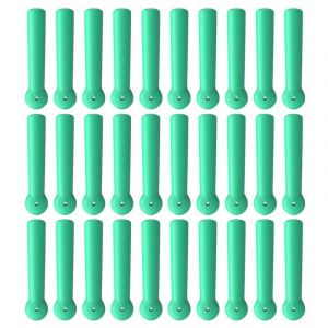 1 Bo&icirc;te De Support De Flotteur En Silicone &Eacute;paissir T&ecirc;te Ronde Haute &Eacute;lasticit&eacute; Si&egrave;ge Flottant &Eacute;quipement De P&ecirc;che-S,30pcs - Neuf