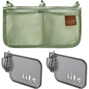 Chenquansarl-Sac De Rangement Pour Réfrigérateur À Suspendre, Organ Ur De Réfrigérateur Avec 2 Porte-Tubes, Double Compartiment De Rangement Suspendu, Sacs De Rangement Pour Réfrigérateur Pour L'orga - Neuf