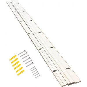 Support Encastré De 61 Cm,Support Emboîtable Robuste Pour Cadre Photo,Support Mural Flottant À Suspendre Pour Galerie Grande Photo,Miroir Lourd,Tête De Lit,Rideau Anti-Mouches - Neuf