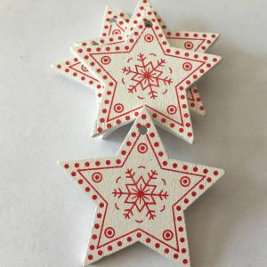 No&euml;l En Bois &Agrave; L'ornement Des Cadeaux De Coeur D'amour De Star Arbre Suspendu Signe De L'arbre De No&euml;l Suspendus D&eacute;coration De No&euml;l &Agrave; La Maison Bar Boutique De D&eacute;coration,10pcs/Pack - Neuf