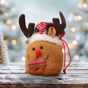 Racsoh 2024 Cadeaux pour No&euml;l, le No&euml;l des Cadeaux Uniques, de No&euml;l en Laine Cadeau de No&euml;l Sacs Sacs-Cadeaux - Neuf