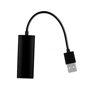 Carte R&eacute;seau Usb 2.0 100 Mbps Vers Ethernet Lan Adaptateur De Connexion Rj45 Lan Filaire Pour Commutateur/Pour Wii/Pour Wii U - Neuf