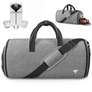 Sac de voyage pour v&ecirc;tements avec bandouli&egrave;re et sangle pour trolley - Neuf