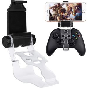 Support Pour Téléphone Manette Xbox Série X/S,Support Pliable Amélioré Pour Jeu Mobile Avec Clip Réglable Pour Manettes Sans Fil De Xbox Série X/S -Noir - Neuf