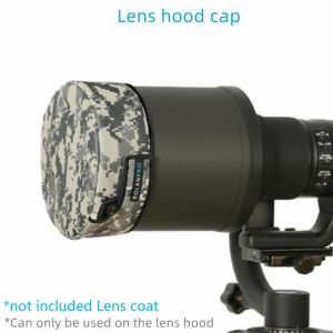 ROLANPRO manteau d'objectif de caméra étanche pour RF100-300mm IL F2.8L IS USM étui de protection RF100-300 CamSolomon housse de pluie - Type Lens hood cap C - Neuf