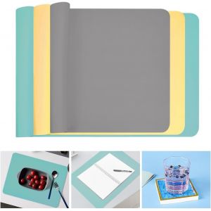 Ayuhr-3 Pcs Tapis Silicone Résine 30*40cm Antiadhésif Pour Cuisine, Peinture Et Bricolage - Antidérapant - Neuf