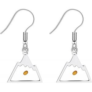 Kal-Charms Y582 Boucles D'oreilles En Forme De Graines De Moutarde Pour Femme Et Fille - Neuf