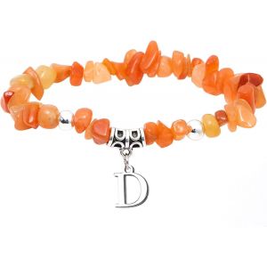 Kal-Lettre Bracelet Homme Pierre Naturelle Bracelet Femme 7 Chakra Couple Bracelet Amiti&eacute; - Neuf