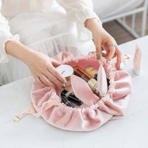 Cordon de serrage Trousse de maquillage Lazy Travel Cosmetic Bag Makeup Pouch Storage Organiser - Neuf