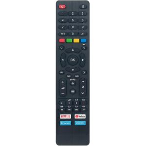 CMJAAGUR-Replacement Remote Control Suitable For Kunft Saba Grandin Tv Ucc50G6F-Ei Ud55Cgh222S Lcb42G6F-Et Lcb32G7N-Eit Sb32Hds195 K5133H40E K5132H32H K5130H43U K5182H24H[M1607] - Neuf