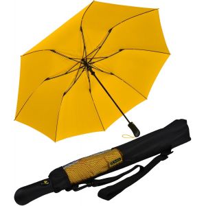 Parapluie De Golf En Fibre De Verre Xxl 124 Cm Avec Syst&egrave;me Automatique, Noir , 124 Cm, Parapluie De Poche Xxl - Neuf