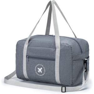 KALANKA-Sac de Sport Unisexe avec Compartiment à Chaussures, Sac à Main 20L, Imperméable Sacs de Voyage de Grande capacité Portable Sac Gym Fitness - Neuf