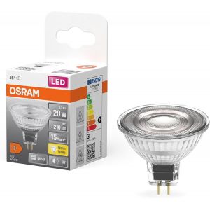 Kal-Lampe À Led Star Reflector, Gu5.3-Base, Verre Clair ,Blanc Chaud (2700k), 210 Lumen, Remplacement De La Traditionnelle 20w-Ampoules 1-Pack - Neuf