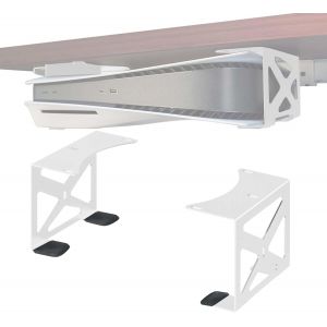 Support pour PS5 Horizontal Blanc, Support Manette pour ps5Console, Support pour PS5/Slim, Socle pour PS5 Horizontal Compatible Disque Et &Eacute;dition Num&eacute;rique - Neuf