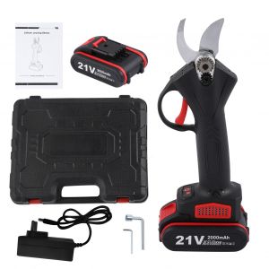 XYONG Secateur electrique rechargeable au lithium, sans fil, pour jardin, coupe de branches, prise AC100-240VAU - Neuf