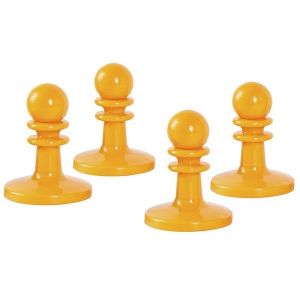 Lot De 4 Embouts De Protection Pour Mâts De Tente En Tpu ¿ Anti-Conductivité, Lumineux, Facile À Installer, Pour Le Camping - Neuf