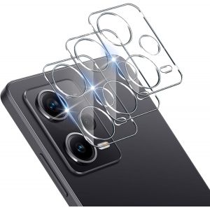Protection Objectif Cam&eacute;ra Arri&egrave;re Pour Xiaomi Redmi Note 12 Pro 5g, 9h Duret&eacute; Verre Tremp&eacute; Cam&eacute;ra Film, Anti-Rayures, Sans Bulles Vitre Protecteur [3 Pcs] - Neuf