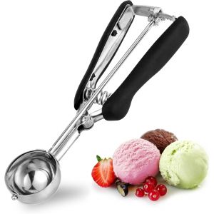 Cuill&egrave;re &Agrave; Glace 30 Ml En Acier Inoxydable Durable - Neuf