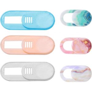 6 Pièces Cache Camera Ordinateur,Couleur Cache Webcam Pc Portable,Cache Camera Webcam Telephone Caché Smartphones Tablettes Protection De La Vie Privée - Neuf