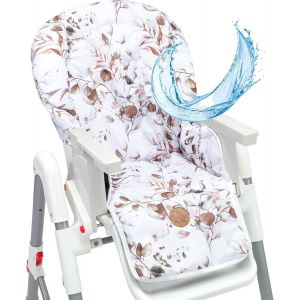 Housse Chaise Haute Bebe - Coussin Assise Pour B&eacute;b&eacute; Confortable Coussins Et Housses Pour Chaises Enfant Avec Un Rev&ecirc;tement Imperm&eacute;able Stable - Neuf