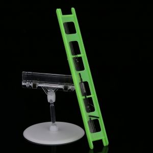 Enrouleur De Bas De Ligne De Peche En Plastique Vert De 20 Cm Avec Flotteur, Bobber Et Fil De Peche (3,6 M) - Neuf