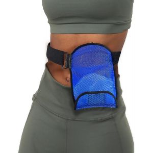 Housses De Poche De Stomie Imperm&eacute;ables Avec Bande De Fixation &Eacute;lastique R&eacute;glable, Housse Universelle Pour Poche De Stomie Il&eacute;ostomis&eacute;e, Fournitures De Stomie, Bleu - Neuf