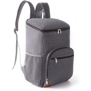 Ulteronixshop-Sac &Agrave; Dos Isotherme &Eacute;tanche De 15l, Sac &Agrave; Dos Isol&eacute;, Sacs &Agrave; Dos De Pique-Nique Pour Hommes Femmes, Travail, Plage, Camping, Voyages Activit&eacute;s De Plein Air - Neuf
