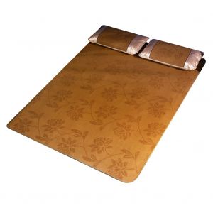 HJLIAN Parure de lit d'ete en tissu eponge avec housse de matelas en rotin (150 x 200 cm) - Neuf