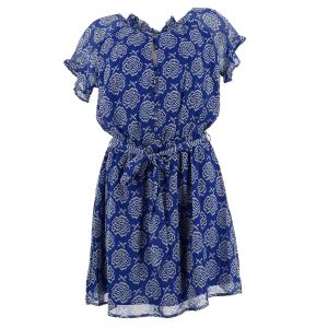 Robe Molly Bracken Woven Dress Ladies Blue Mathild Bleu Roy M - Neuf