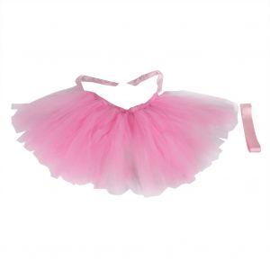 Hjlian Jupe De Chaise En Tulle Avec Noud Decoratif Pour Salle A Manger, Fournitures Pour Fete D'anniversaire Et Mariage (Rose) - Neuf