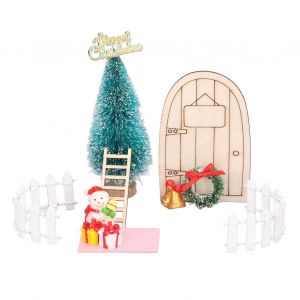 Decoration De Noel Pour Maison De Poupee 1:12, Scene Miniature, Forme Vive, Design Exquis, Accessoires Pour Maison De Poupee - Neuf