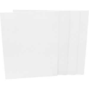 Lot De 4 Cartons De Peinture 30 X 40 Cm, Avec Toile De Qualité 320 G/M², Prêt À Peindre, Kit Économique, Carton À Peindre, Tableau Sur Toile (30 X 40 Cm, Lot De 4) - Neuf