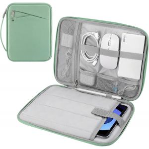 Housse De Protection 9-11 Pouces Avec Poignée,Sac De Voyage Rembourré Pour Nouvel Ipad Air 11 Pouces M3 2025,Ipad A16 11"",Ipad Pro 11 M4,Ipad 10/9/8/7,Tab S9/S8 11,Bodhi Verte - Neuf