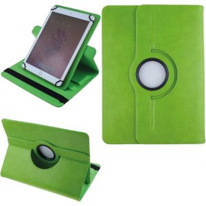 Kal-2.0 Étui De Prougeection Avec Rougeation 360° Universel Pour Tous Les Modèles De Tablette 9/10 / 10,1 Pouces Housse Coque Cover Case Avec Rabat/Stand De Positionnement | Universal 10.1 Vert - Neuf