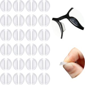 Coussinets De Nez Gonflables, Adhésifs Pour Lunettes, Antidérapants, Chambre À Air, Épaisseur 3,5 Mm (12 Paires) - Neuf
